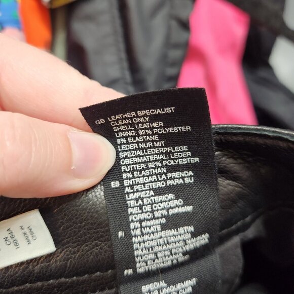 & OTHER STORIES Black Leather Pants - Picture 7 of 7